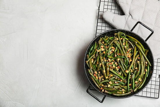 Haricots Verts with Almonds