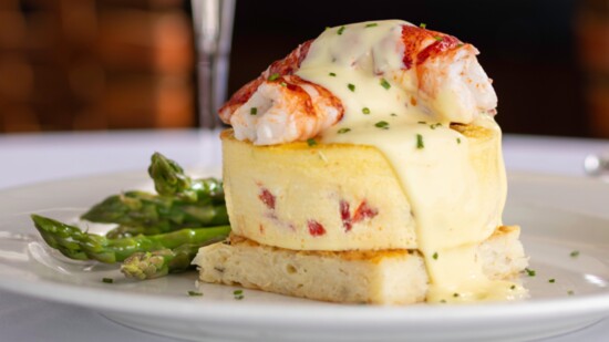 Lobster Frittata, a special from Capital Grille's Easter and Mother's Day Brunch menu