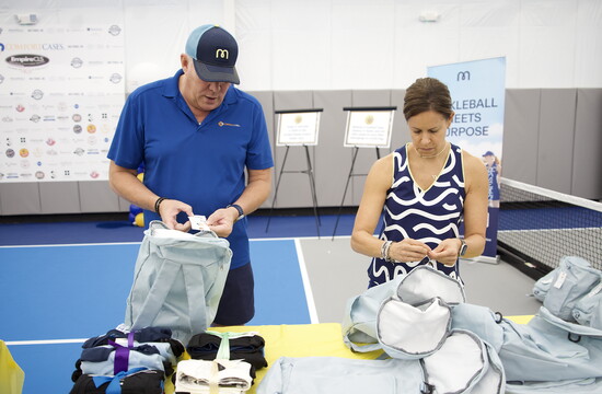 Rob Scheer and Jenna Wolfe