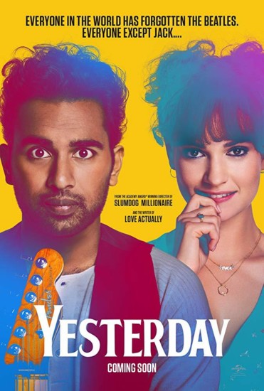 Yesterday Official Movie Poster - Copyright Universal Pictures