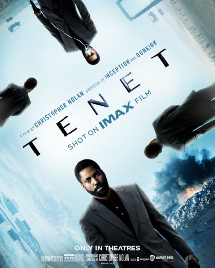 TENET Movie Poster ©Warner Brothers Studios