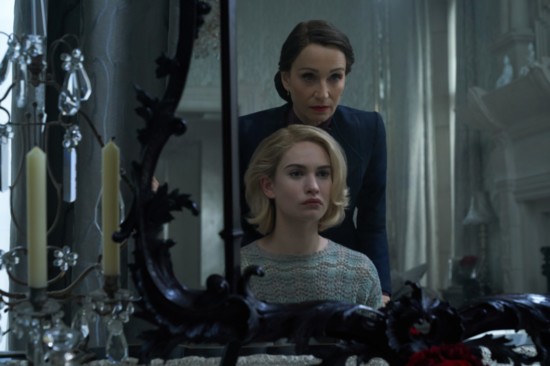 Lily James & Kristin Scott Thomas in REBECCA © Netflix Original Films