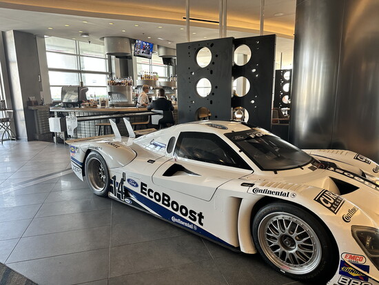 Explore the racing history of Daytona at the Blue Flame
