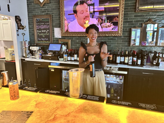 Meghan Duran always uncorks a good time at Madeline's Wine Bar