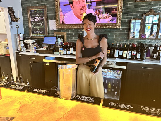 Meghan Duran always uncorks a good time at Madeline's Wine Bar