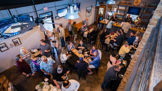 A packed house at Copper Bottom