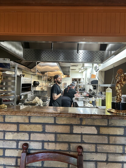 Open Kitchen at Francks