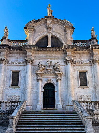 St. Blaise's Church in Old City Dubrovnik