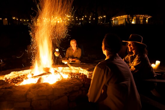 Campfire S'mores, Courtesy of Collective Retreats