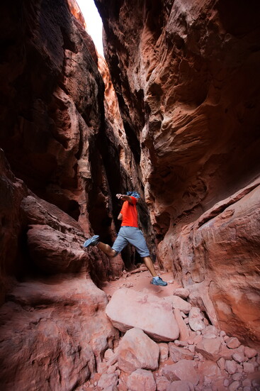 Jenny's Canyon in Snow Canyon State Park