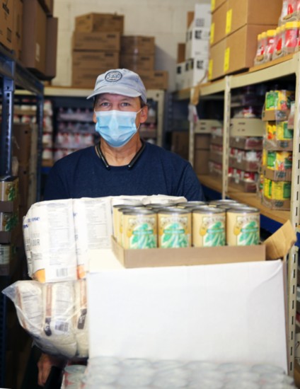 Gary Hewitt is food pantry manager at St. Vincent de Paul of Bend. 