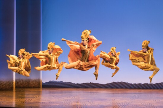 Lionesses Dance, The Lion King, North American Tour. Photo by Deen van Meer