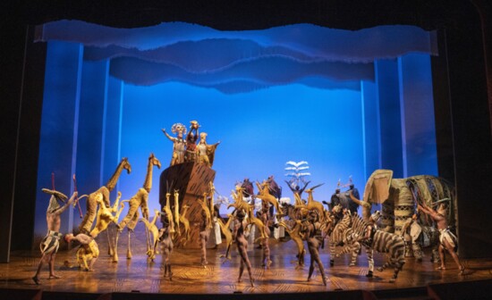 Circle of Life, The Lion King, North American Tour. Photo by Matthew Murphy