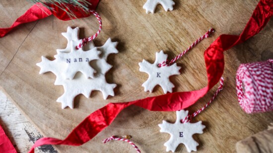 DIY Snowflake Ornaments
