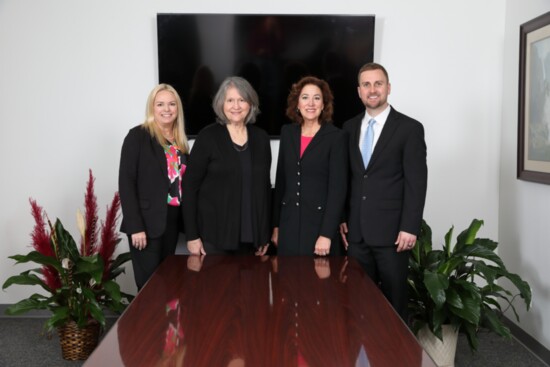 Estate Planning Attorneys, Kayla Smith Wood, Carolyn Northcutt, Elizabeth Morrison Dean, and John Schulmeister.