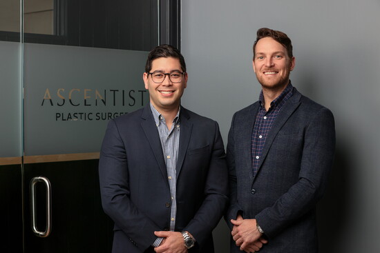 Dr. Kyle Kimura (left) and Dr. Jeff Markey (right)