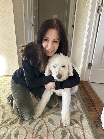 Jen Krasnow and Zane.