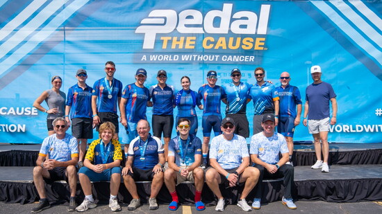 Enterprise Bank & Trust Pedal The Cause Team