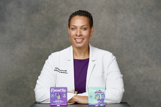 Dr. Elizabeth Claiborne, founder of NasaClip, launched with the assistance of Springboard's Dolphin Tank program.