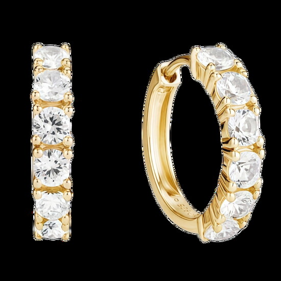 Merjuri sapphire hoops