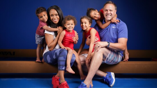 Dominique Dawes and Her Winning Family