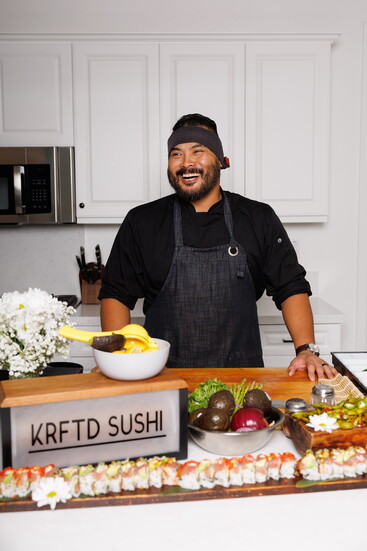 KRFTD Sushi blends California culture with culinary innovation.