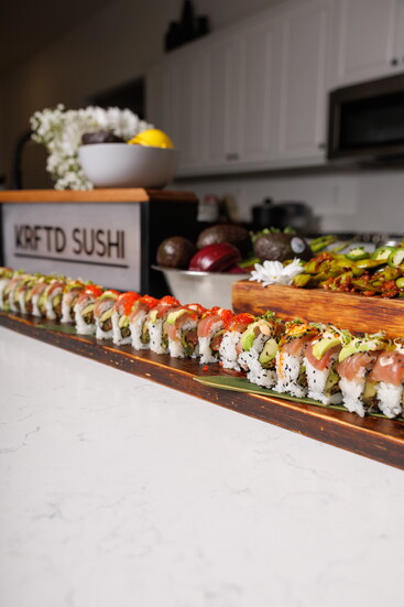 Sushi is more than food—it's about connection. Don works with each client to create a dinner that truly speaks to their tastes and memories.