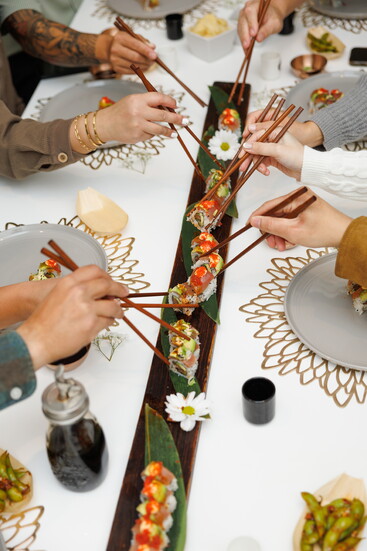 Clients can expect personalized sushi menus based on their preferences.
