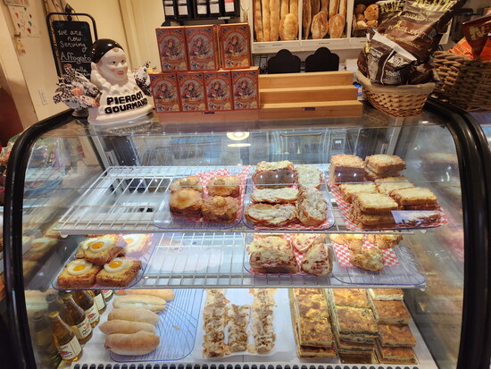 Oh the fresh pastries at Les Pascals!
