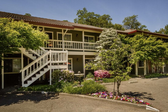 The quaint and perfect Jack London Lodge. Photo provided.