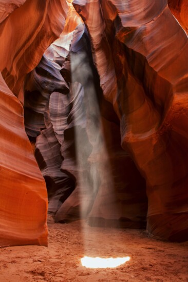 "Center Stage" Antelope Canyon in Page, Arizona