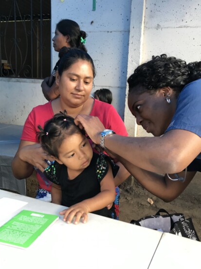 On a medical mission in El Salvador