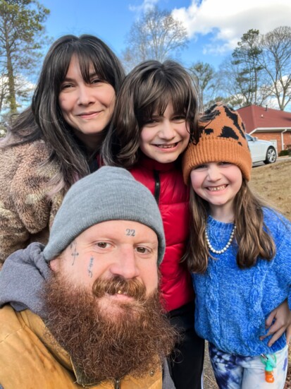 Alison, Story, River, and Dr. Weston Robins.
