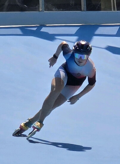Emerson skating Weber‘s Skateway in Milton Florida