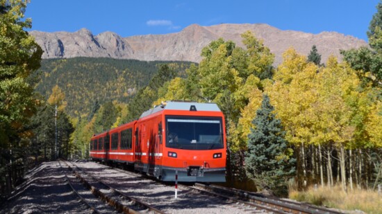 Pikes Peak Cog Railway. Photo courtesy of The Broadmoor