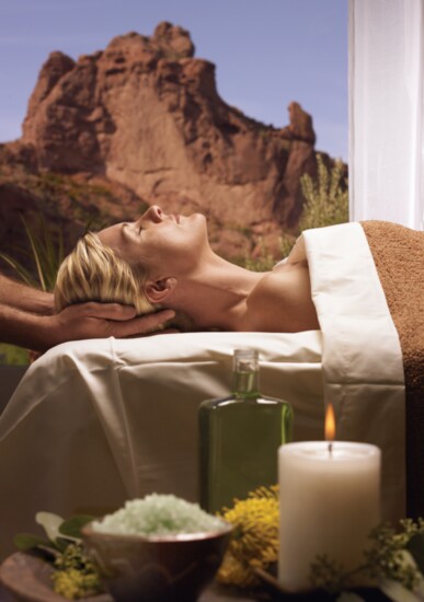 Spa at Sanctuary Camelback Mountain, A Gurney’s Resort & Spa. Courtesy Courtesy Experience Scottsdale