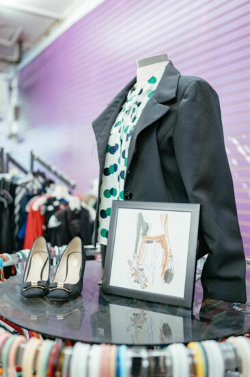 Morgan's Closet offers gently-used business attire to help women dress for success.