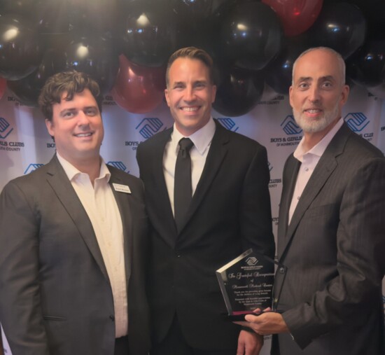 Vice President of Finance Cory Lasker, BGCM CEO Douglas Eagles, President and CEO of Monmouth Medical Center Eric Carney