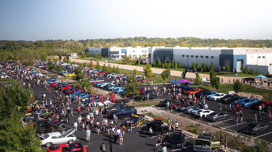 Cars and Coffee event