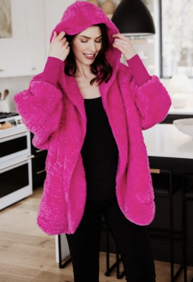Katydid Teddy Bear Coat–$68