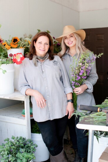 Deborah Stone and Alex Stone, Photo Courtesy Stone Hollow Farmstead