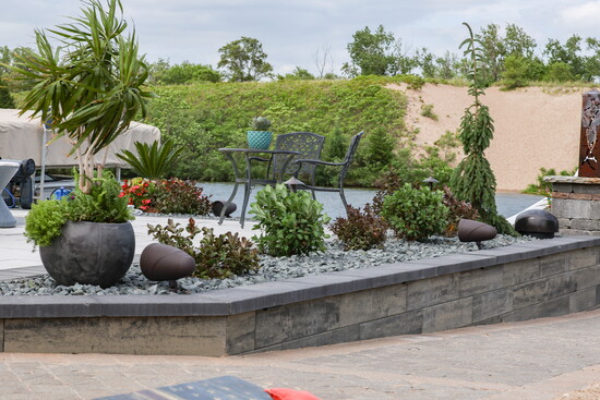 Landscape lighting and sound systems are built to be naturally hidden into the setting. 