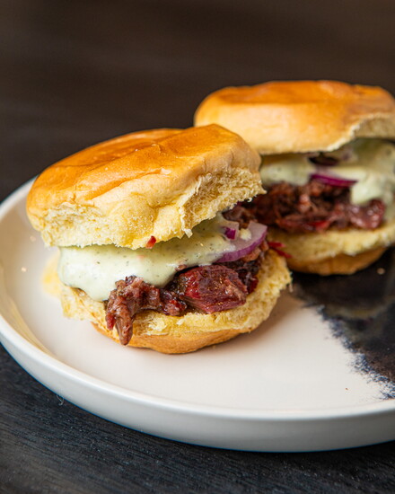 Masala Brisket Sliders (Photo by Aaliyah Mann)