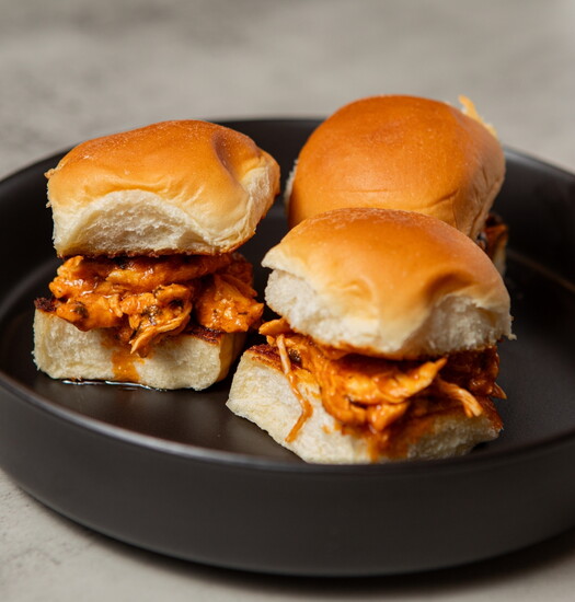 Pulled Butter Chicken Sando (Photo by Aaliyah Mann)