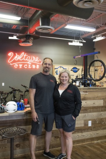 Voltaire owners Todd and Lori Logan of Highlands Ranch