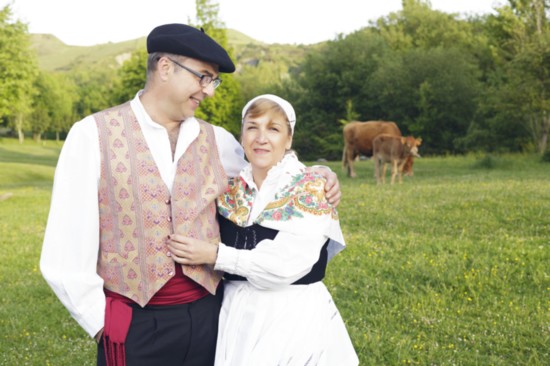 Traditional Basque dress