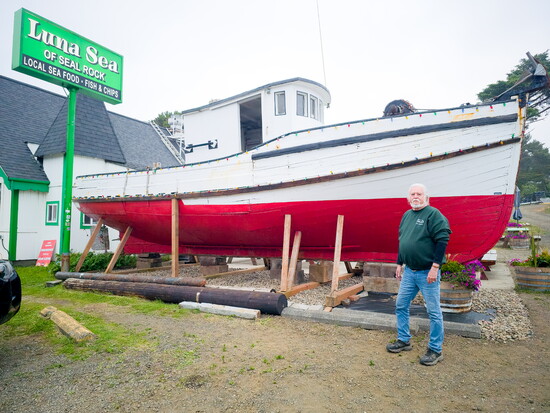 Robert Anthony at Luna Sea Fish House, Seal Rock