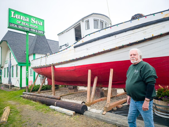 Robert Anthony at Luna Sea Fish House, Seal Rock