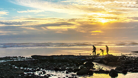 Sunset on the Oregon Coast