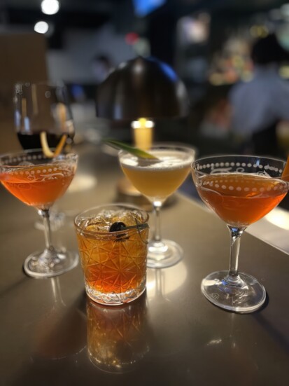 Handcrafted cocktails from the Whitney House